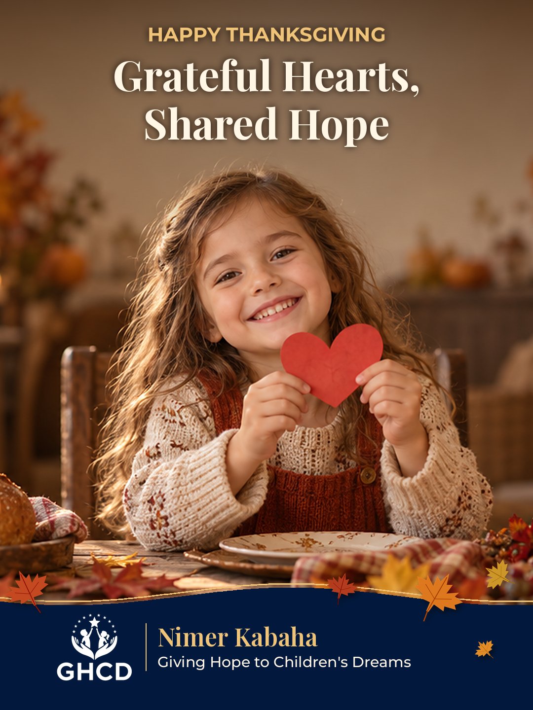 Grateful Hearts, Shared Hope
